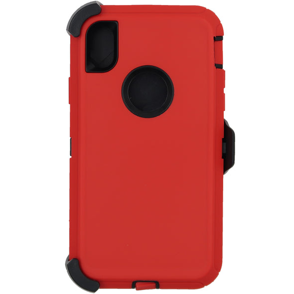 Brilliance HEAVY DUTY iPhone XR Pro Series Case Red