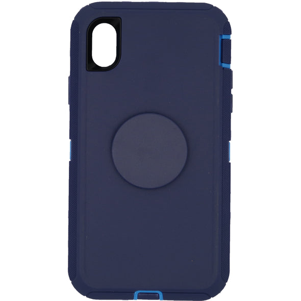 Brilliance HEAVY DUTY iPhone XR Pop Pro Series Case Blue