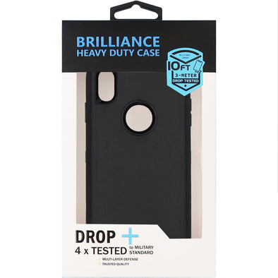 Brilliance HEAVY DUTY iPhone XS Max Pro Series Case Black