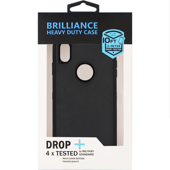 Brilliance HEAVY DUTY iPhone XS Max Pro Series Case Black