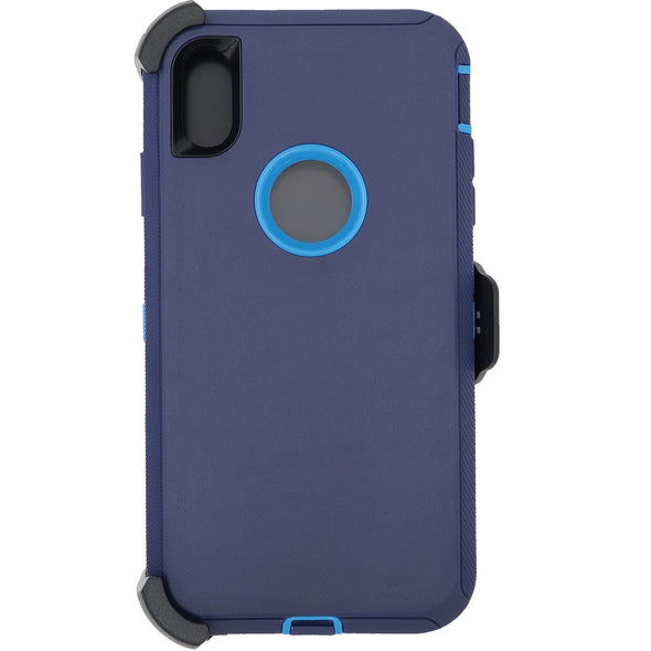 Brilliance HEAVY DUTY iPhone XS Max Pro Series Case Blue