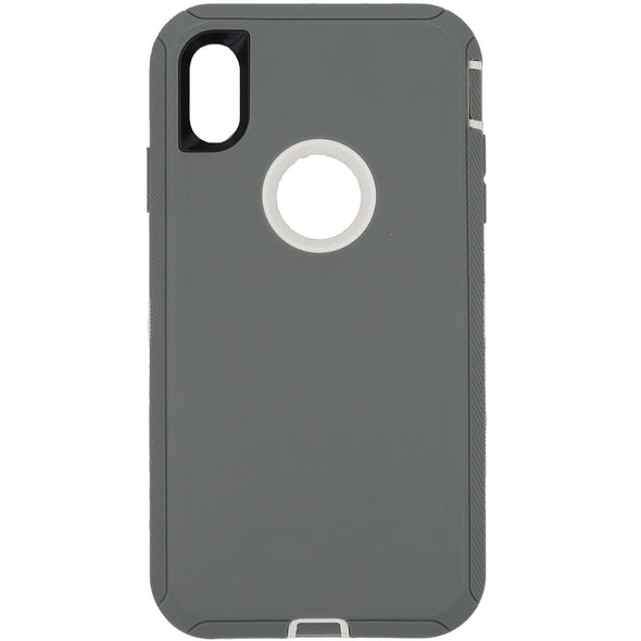 Brilliance HEAVY DUTY iPhone XS Max Pro Series Case Grey