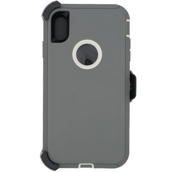 Brilliance HEAVY DUTY iPhone XS Max Pro Series Case Grey