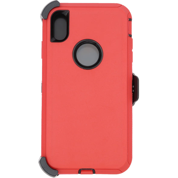 Brilliance HEAVY DUTY iPhone XS Max Pro Series Case Red