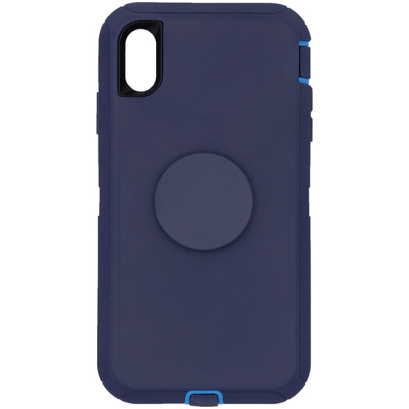 Brilliance HEAVY DUTY iPhone XS Max Pop Pro Series Case Blue