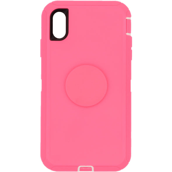 Brilliance HEAVY DUTY iPhone XS Max Pop Pro Series Case Pink