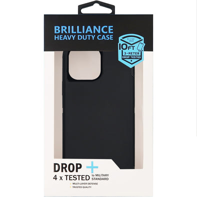 Brilliance HEAVY DUTY iPhone 13 Pro Max (Pro Series) Case Black