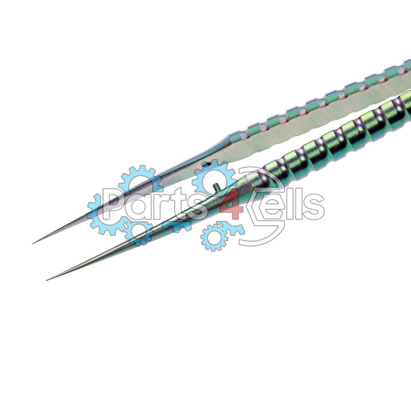 2UUL Straight Head Titanium Alloy Ultraprecise Tweezer