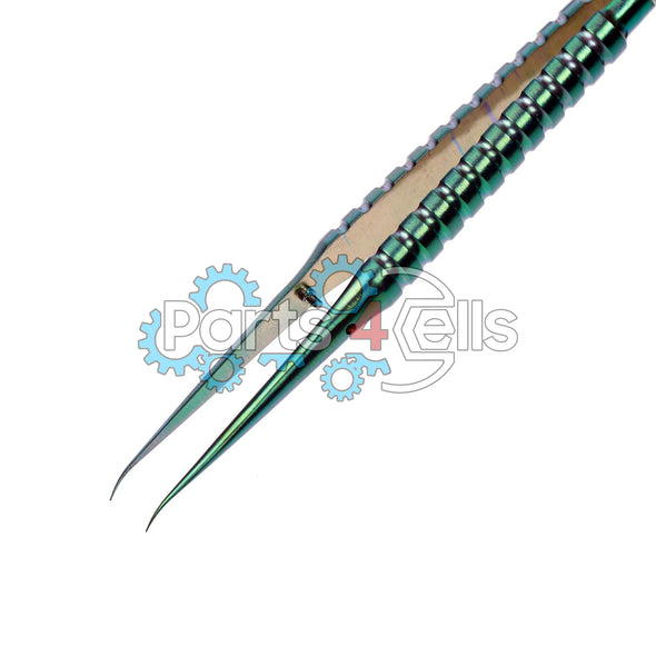 2UUL Curved Head Titanium Alloy Ultraprecise Tweezer